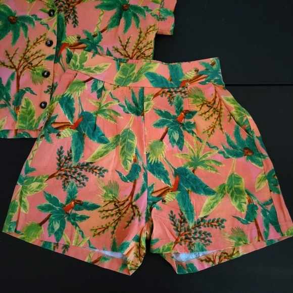 NWT Monteau Linen Blend 2-Piece Set - Picture 3 of 5